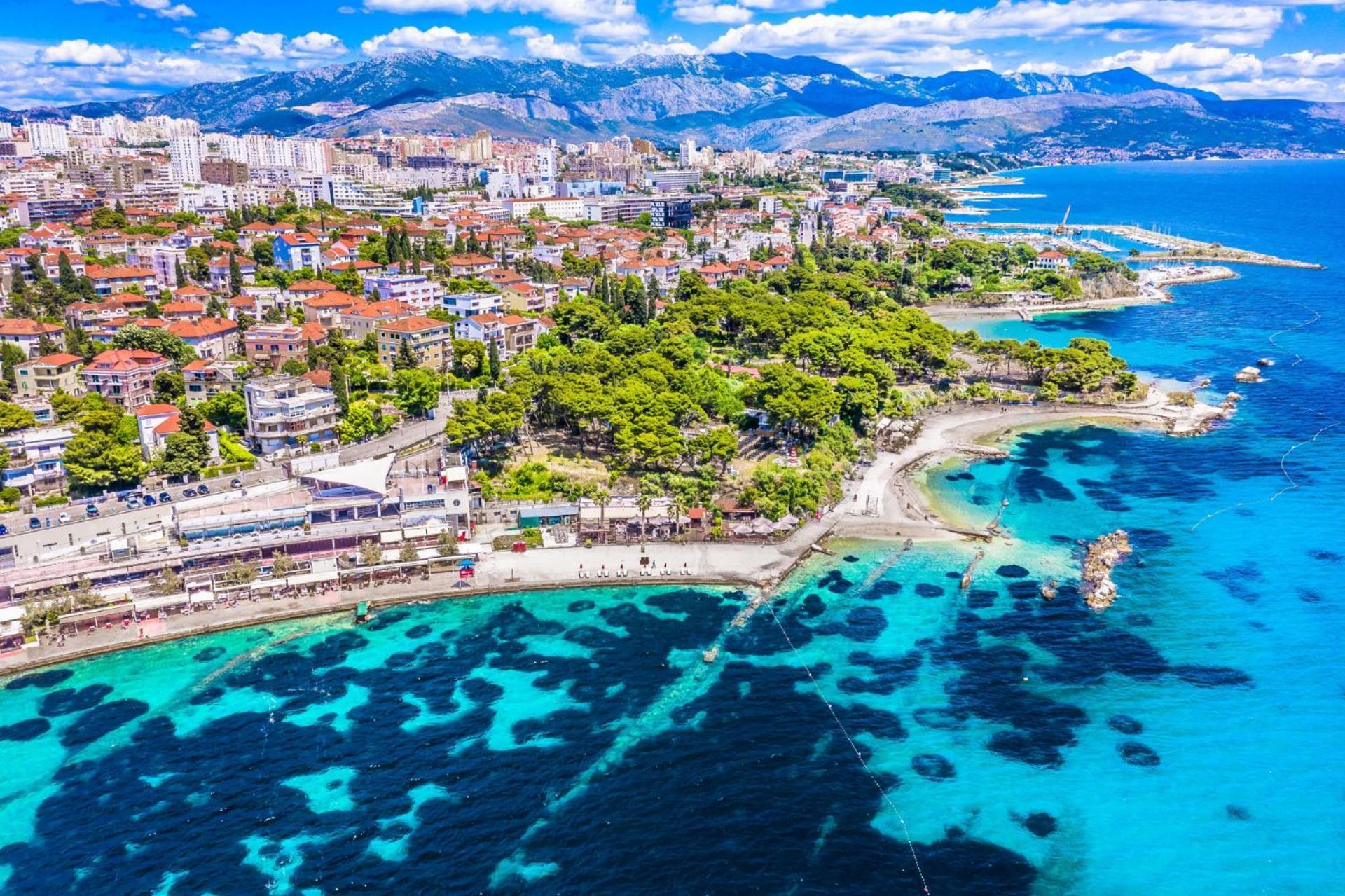 Beachside Apartment Attico Split Bagian luar foto